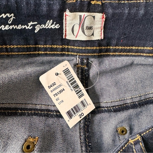 Pennington's DC Jeans Slightly Curvy Fit Straight Leg Jean Shorts Size 20 NWT - Picture 6 of 7